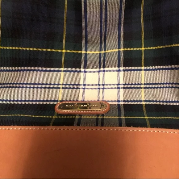 Ralph Lauren polo blackwatch plaid bucket bag - Picture 4 of 16